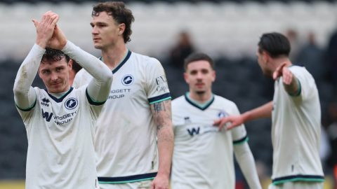 A Millwall labdarúgócsapatának játékosai.