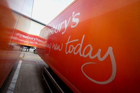 Sainsbury kamion (Sainsbury kamion, Anglia)